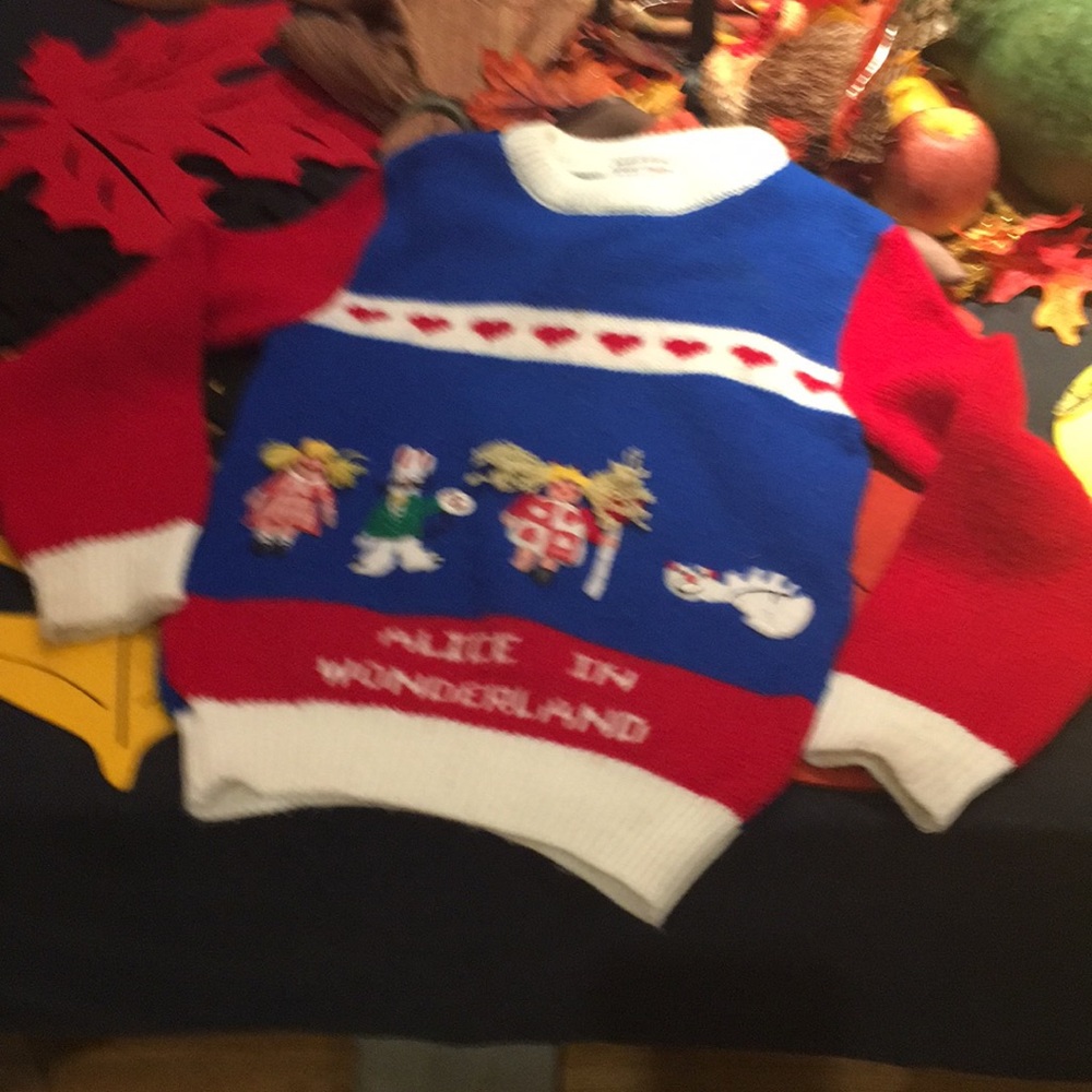Sweater Alice in wonderland sweater